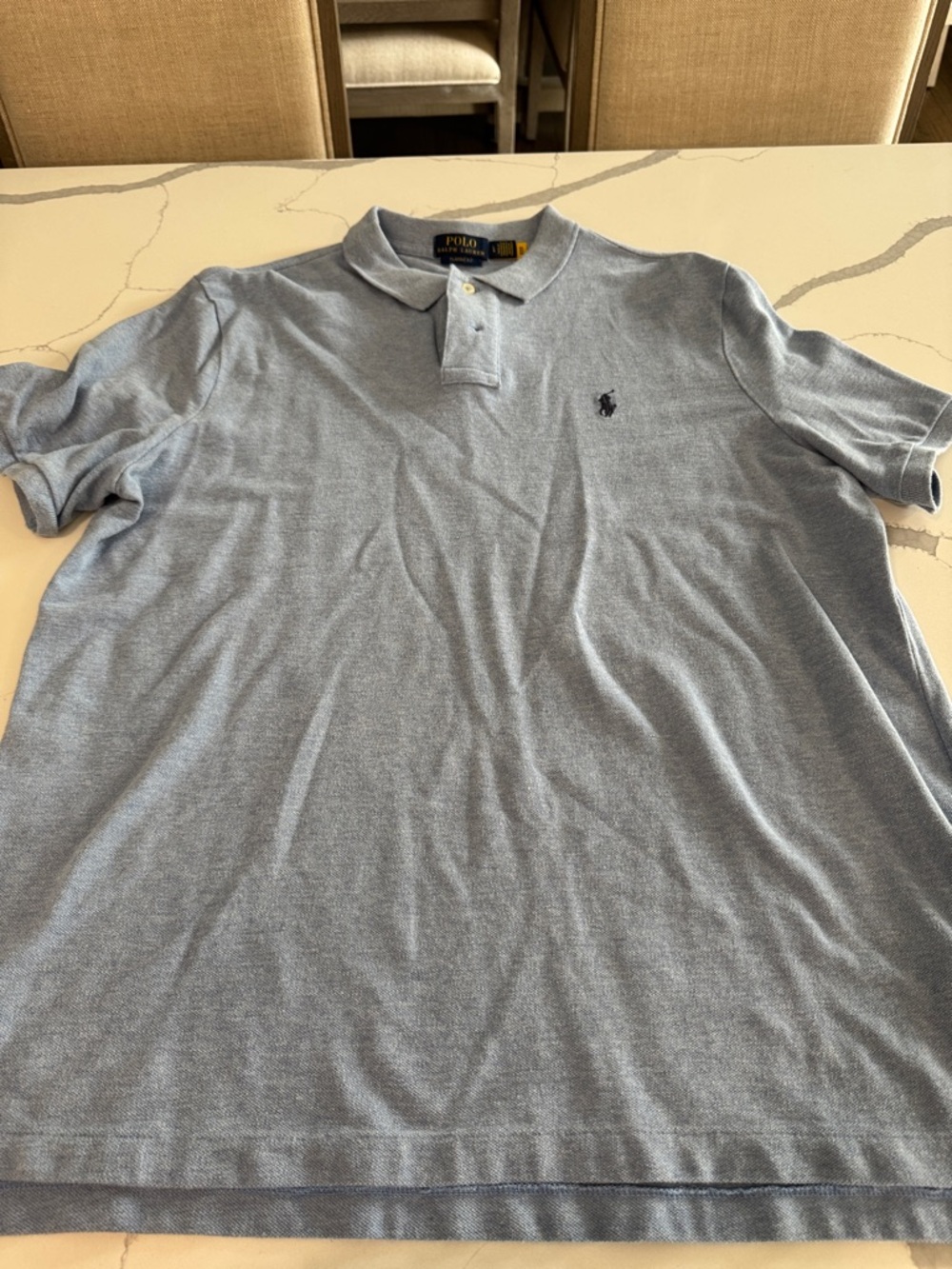 Polo by Ralph Lauren Light Blue Short-Sleeve Polo